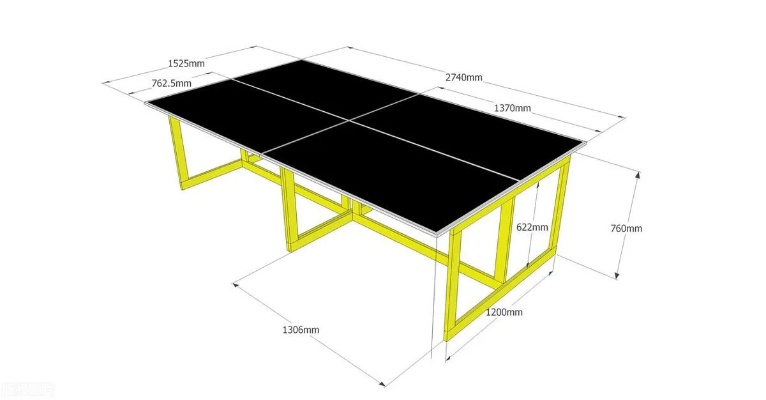 乒乓球台的标准尺寸是多少高？让你成为乒乓球高手-第2张图片-www.211178.com_果博福布斯