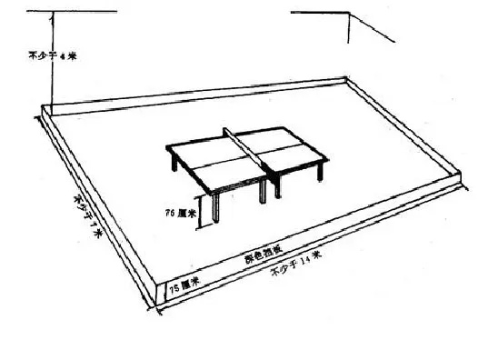 乒乓球台的标准尺寸是多少高？让你成为乒乓球高手-第3张图片-www.211178.com_果博福布斯
